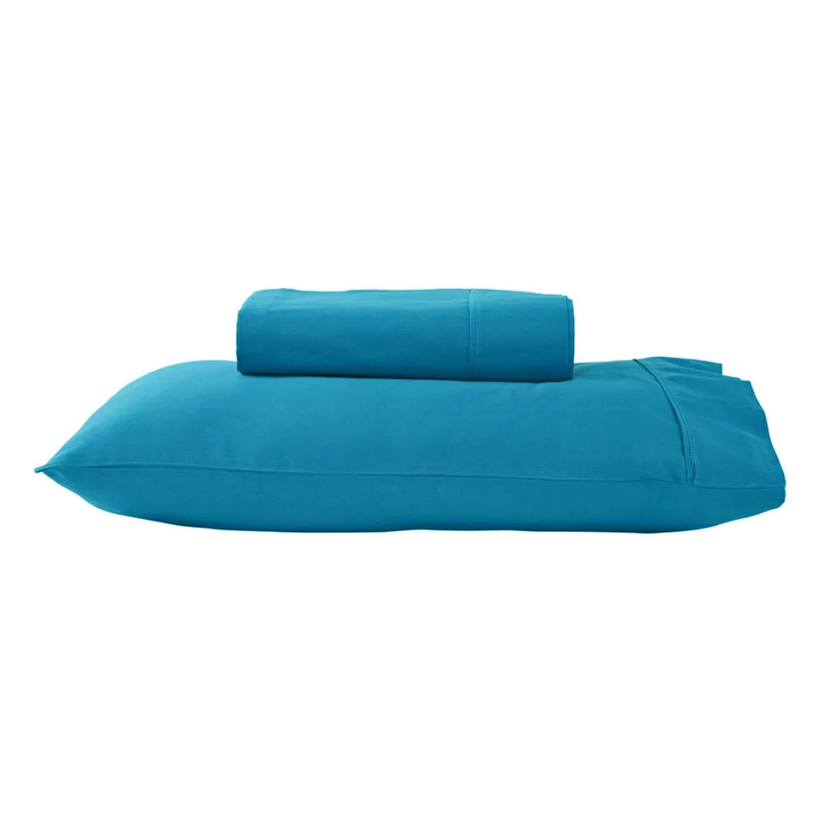 280TC 50% Polyester 50% Cotton Sheet Set | Single | Peacock