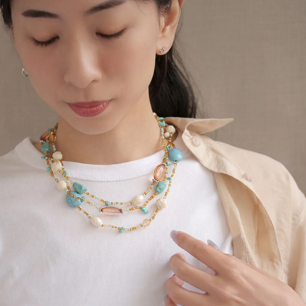 Beaded Chunky Necklace