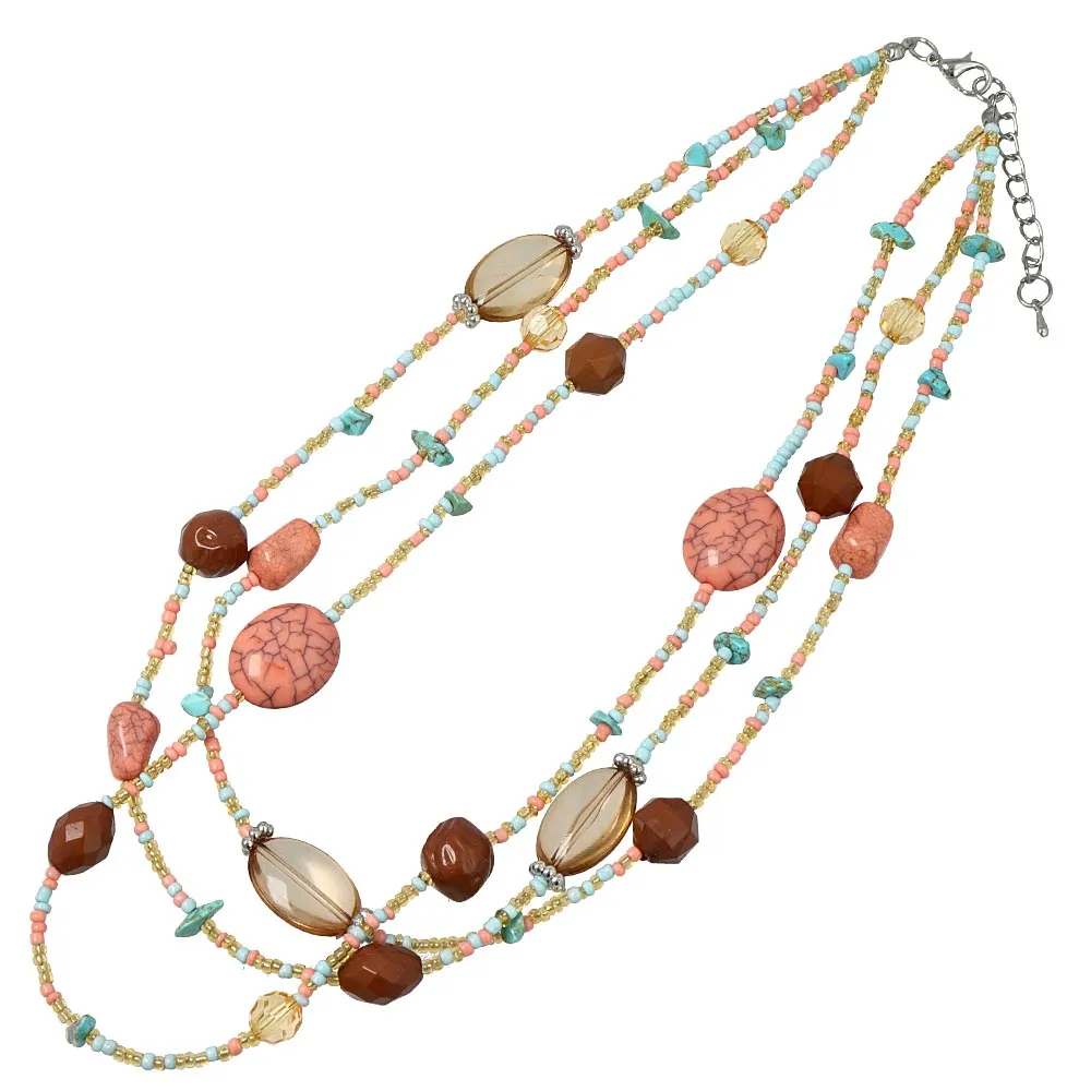 Beaded Chunky Necklace