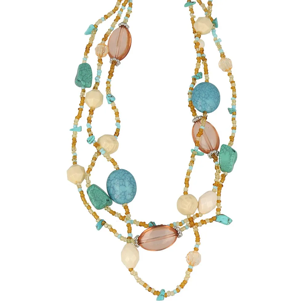 Beaded Chunky Necklace
