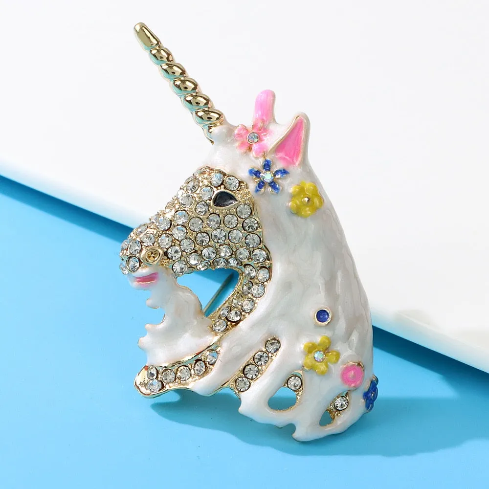 Beautiful Unicorn Brooches For Women