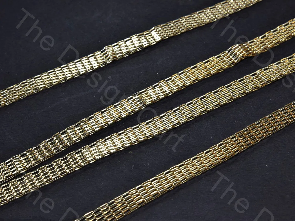 Belt Design Golden Metal Chain