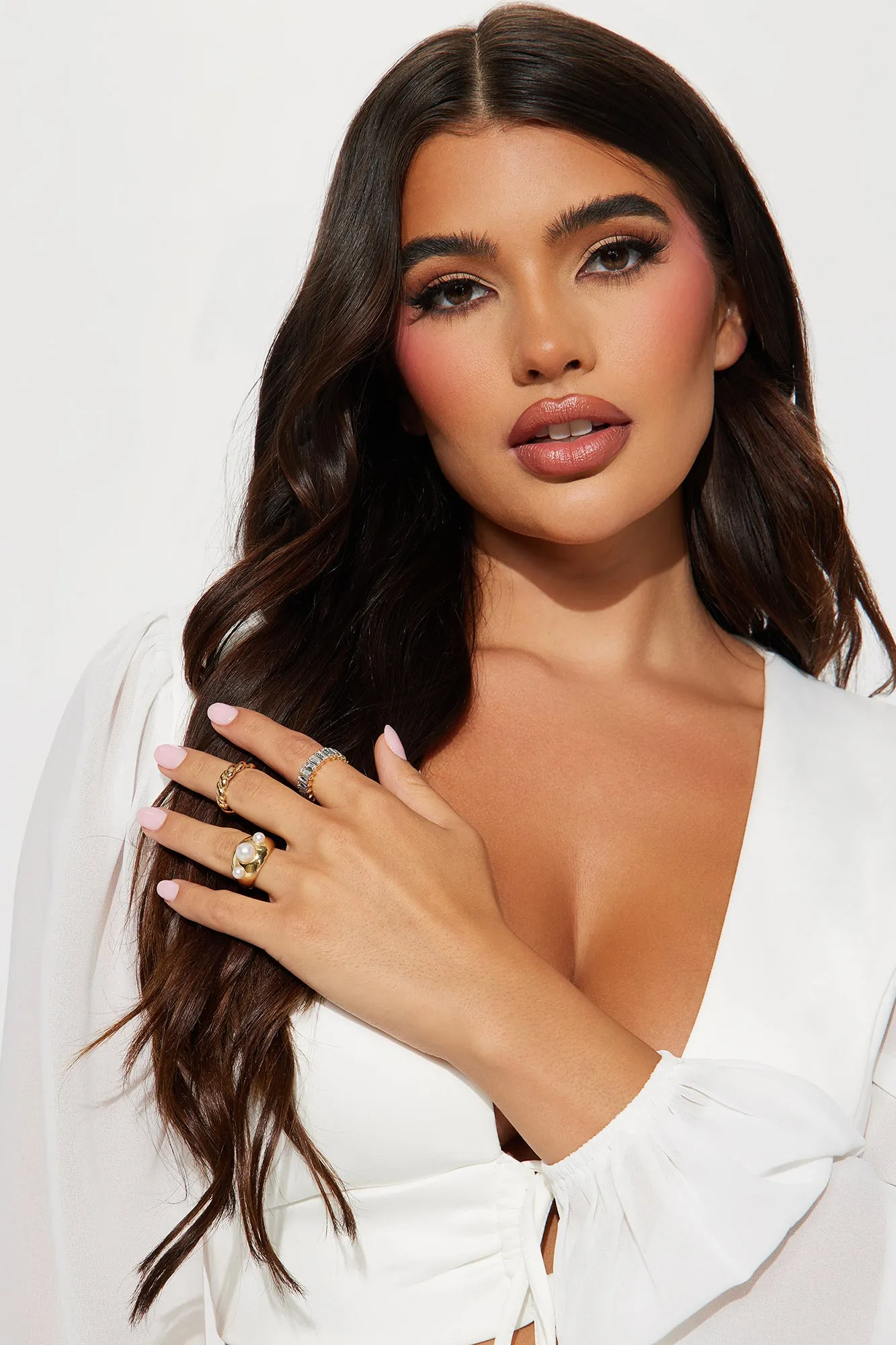 Best Of The Best 3 Piece Ring Set - Gold