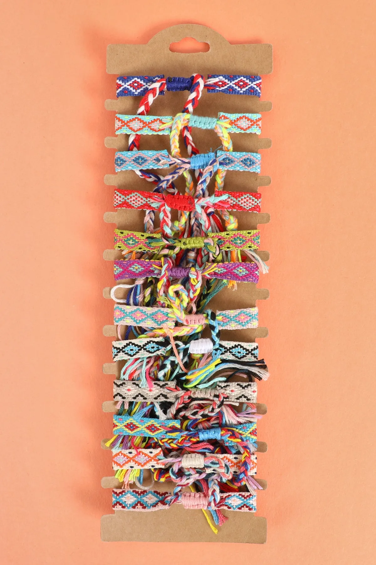 BOHEMIAN STYLE BRAIDED ASSORTED BRACELET