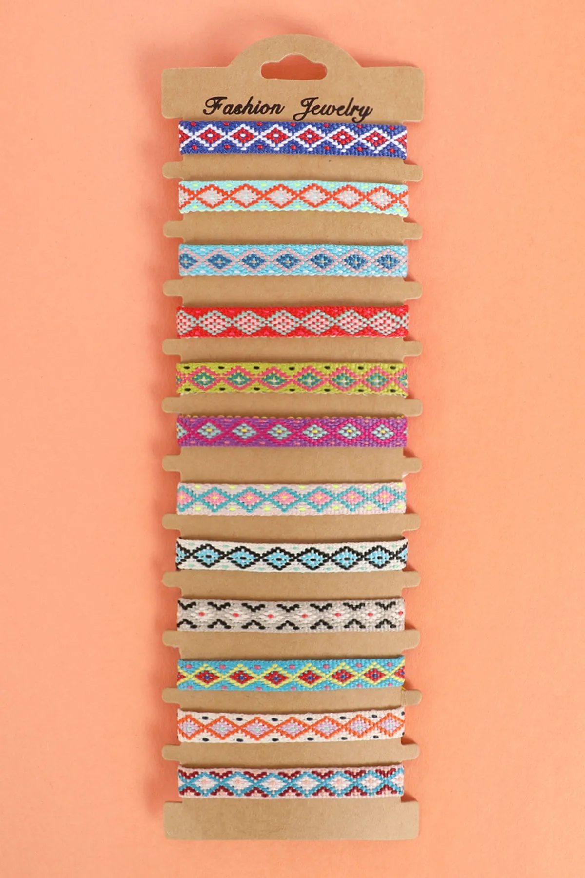 BOHEMIAN STYLE BRAIDED ASSORTED BRACELET
