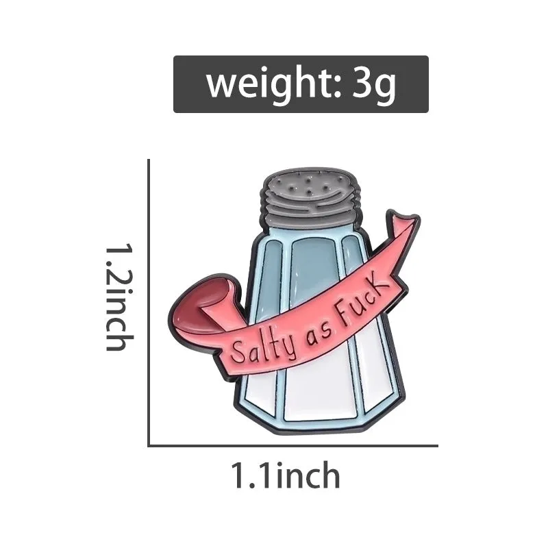 Cartoon Style Simple Style Pin Letter Bottle Alloy Plating Unisex Brooches