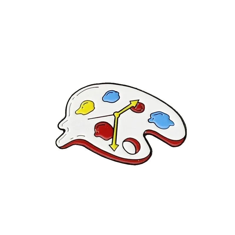 Cartoon Style Simple Style Pin Letter Starry Sky Shark Alloy Stoving Varnish Women'S Brooches