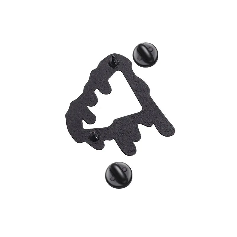 Cartoon Style Simple Style Solid Color Alloy Stamping Stoving Varnish Plating Women's Brooches