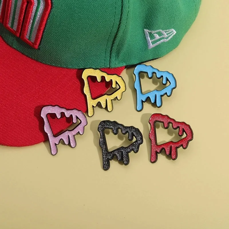 Cartoon Style Simple Style Solid Color Alloy Stamping Stoving Varnish Plating Women's Brooches
