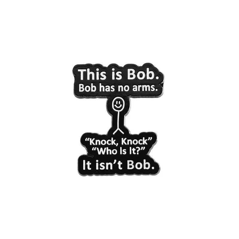 Casual Simple Style Streetwear Pin Cartoon Character Alloy Plating Unisex Brooches