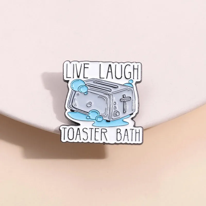 Casual Simple Style Streetwear Pin Letter Alloy Plating Unisex Brooches