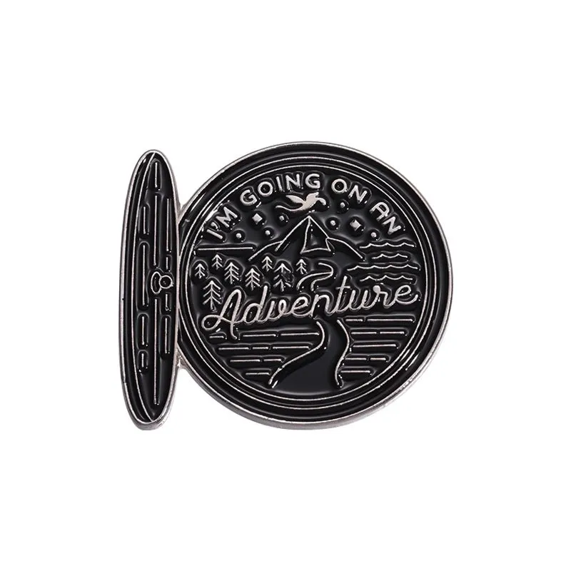Casual Simple Style Streetwear Pin Letter Alloy Plating Unisex Brooches