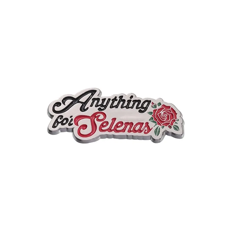 Casual Simple Style Streetwear Pin Letter Alloy Plating Unisex Brooches