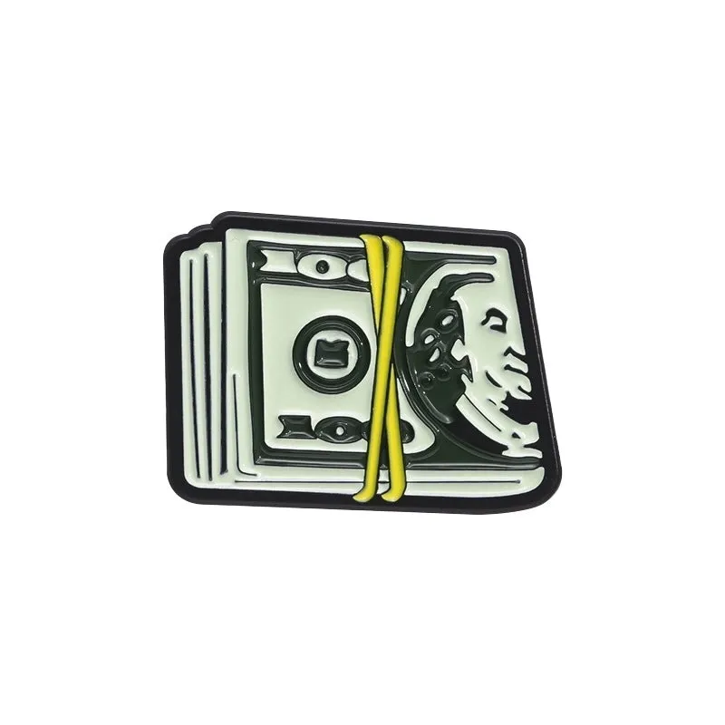 Casual Simple Style Streetwear Pin Letter Alloy Plating Unisex Brooches