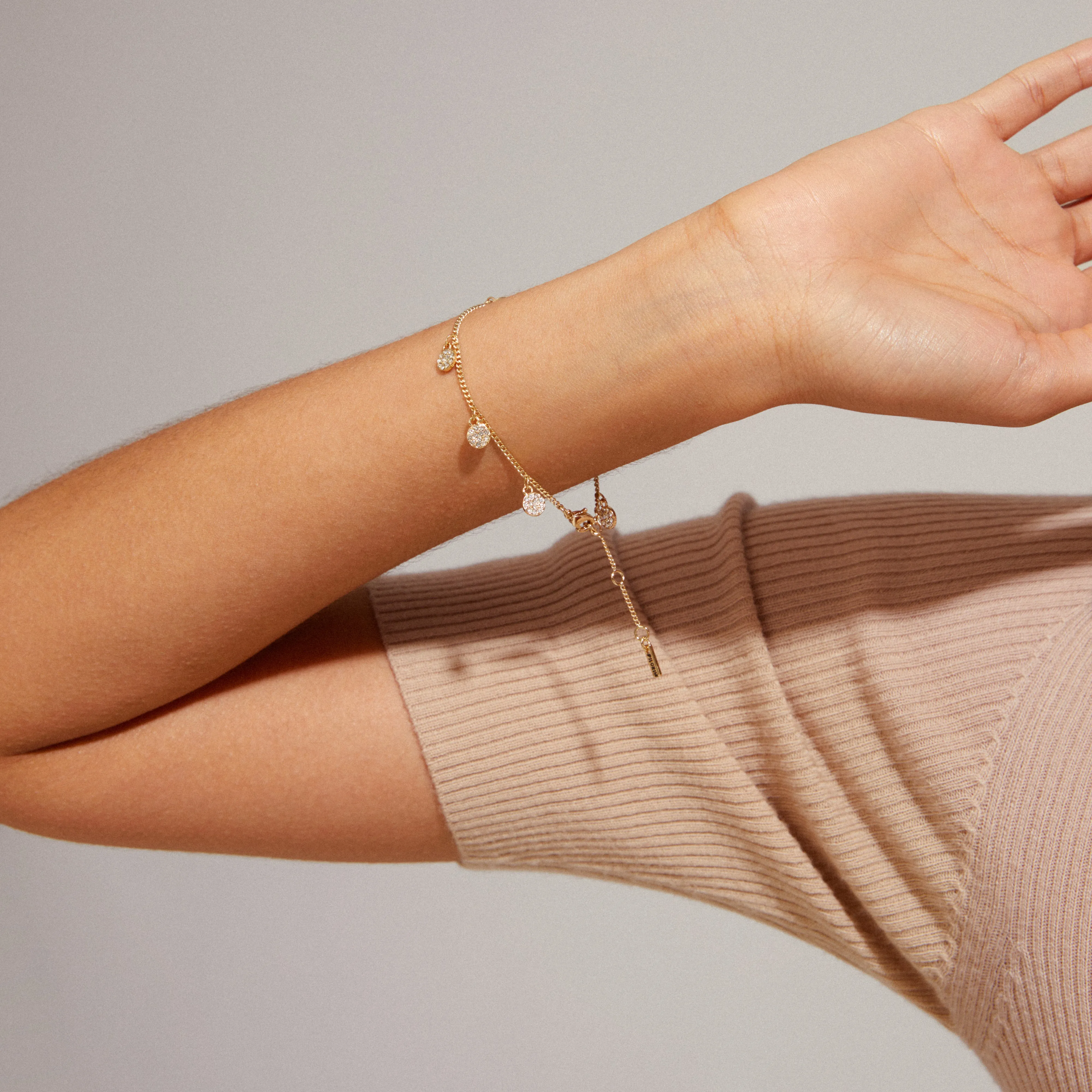 CHAYENNE crystal bracelet gold-plated