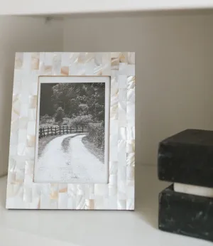 Chitra Mother of Pearl Picture Frame - 5x7