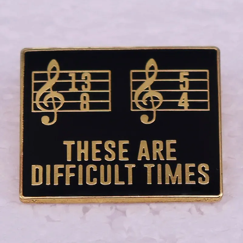 Classic Punk & Alt Rock Band Logo Pin – Metal Lapel Badge for Hoodies, Bags, and Choir Fans