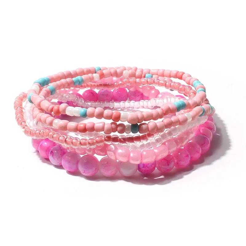Colorful Bohemian Bracelets Set