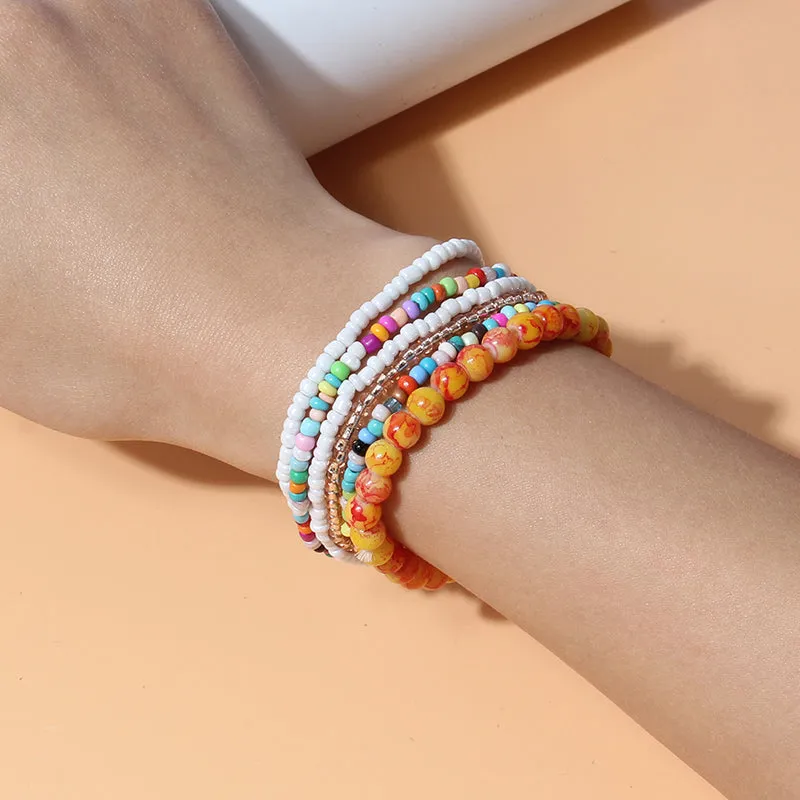 Colorful Bohemian Bracelets Set