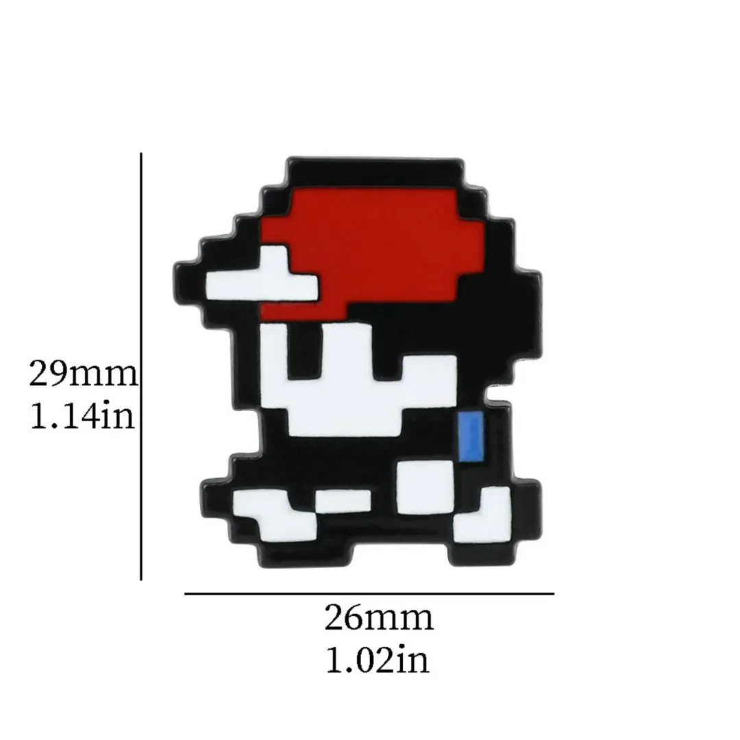 Colorful Mario Pins & Brooches | Coolest Label Pin