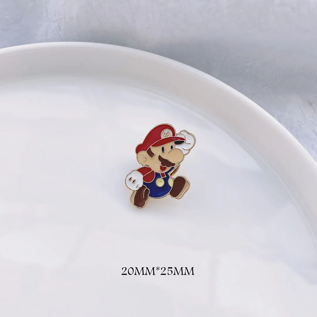 Colorful Mario Pins & Brooches | Coolest Label Pin
