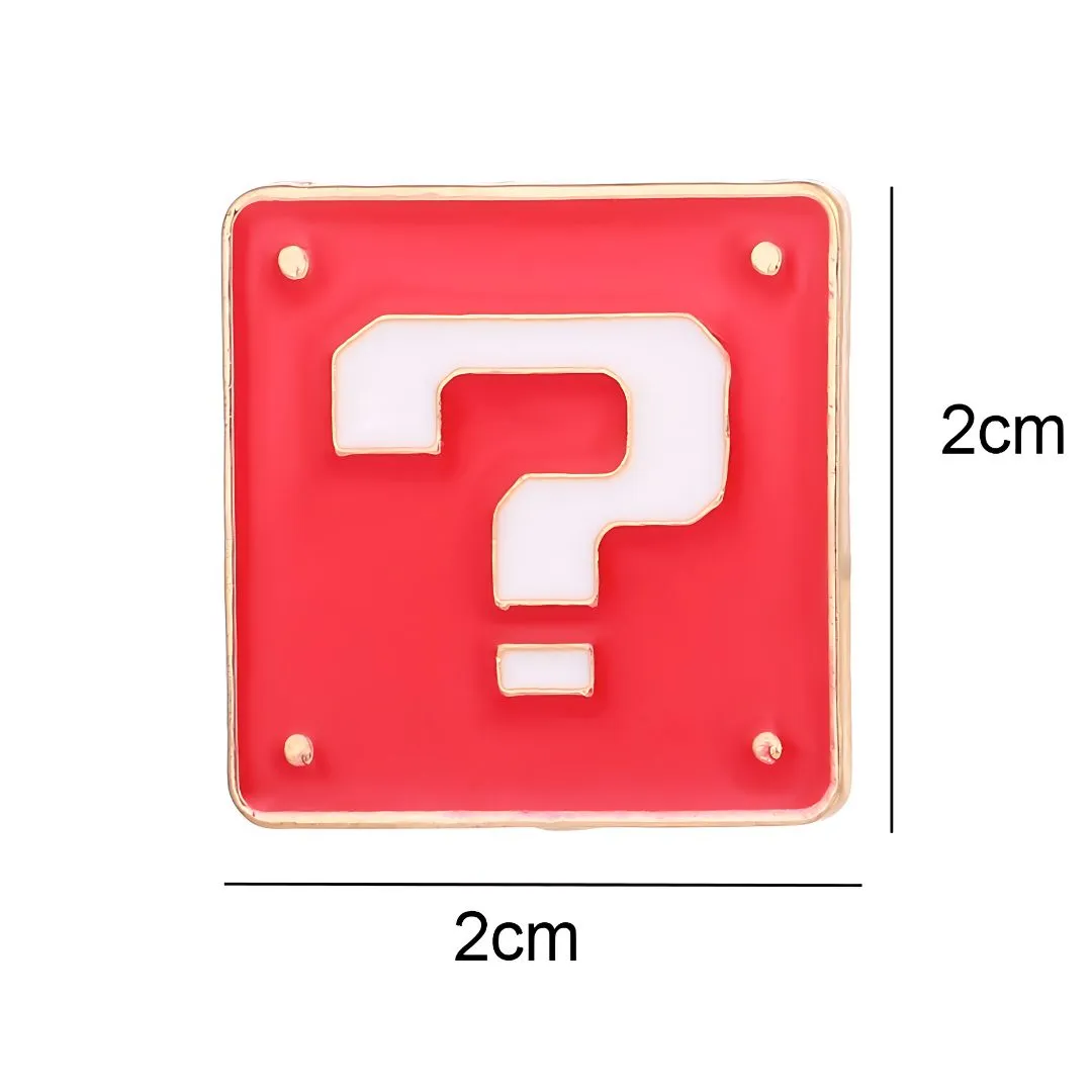 Colorful Mario Pins & Brooches | Coolest Label Pin