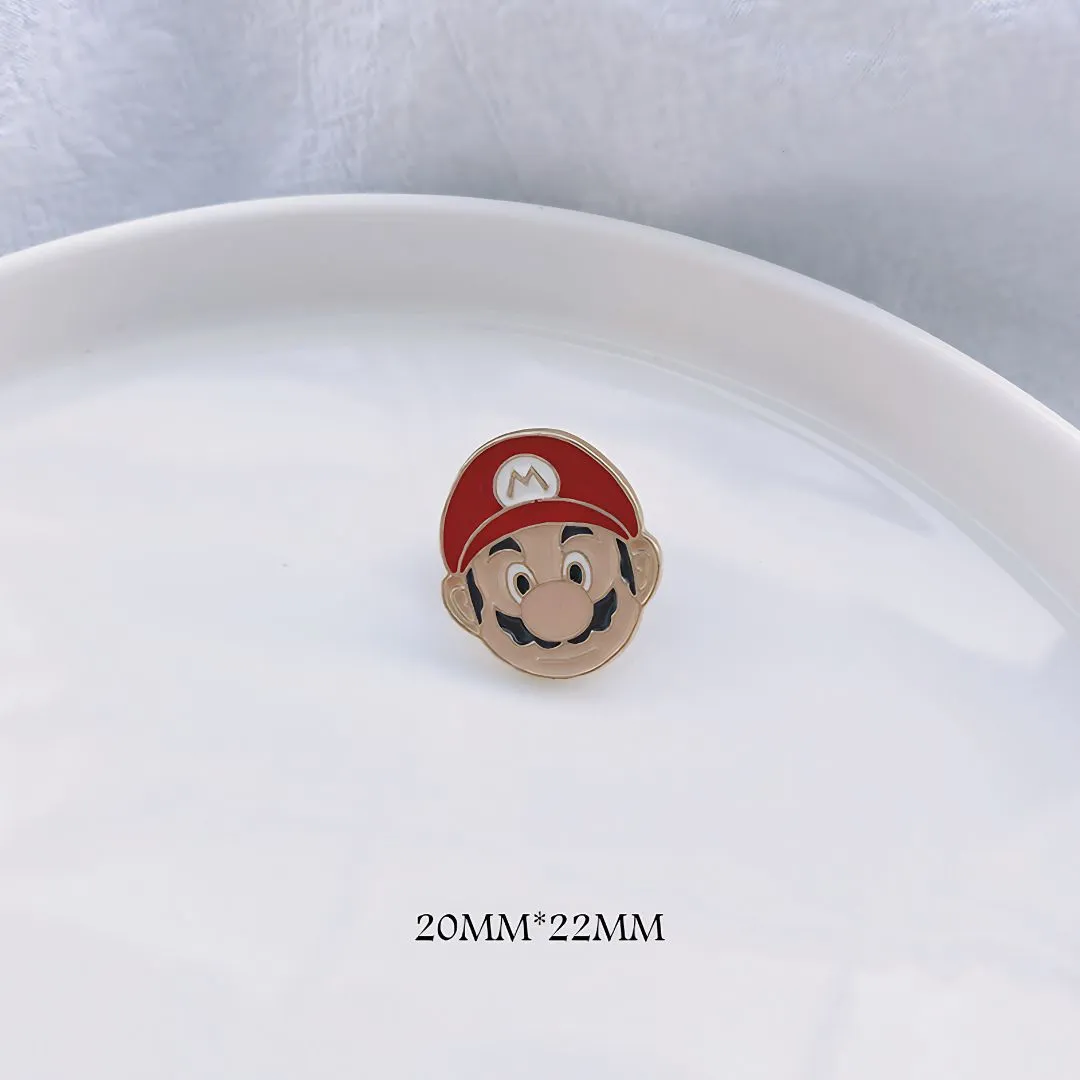 Colorful Mario Pins & Brooches | Coolest Label Pin