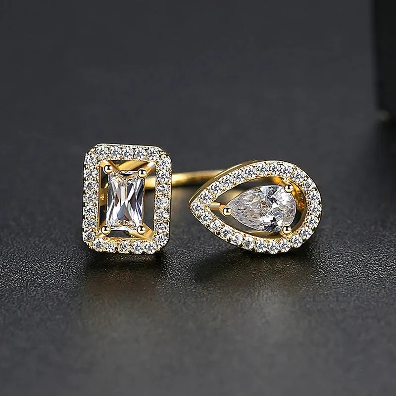 Cubic Zirconia Wedding Ring
