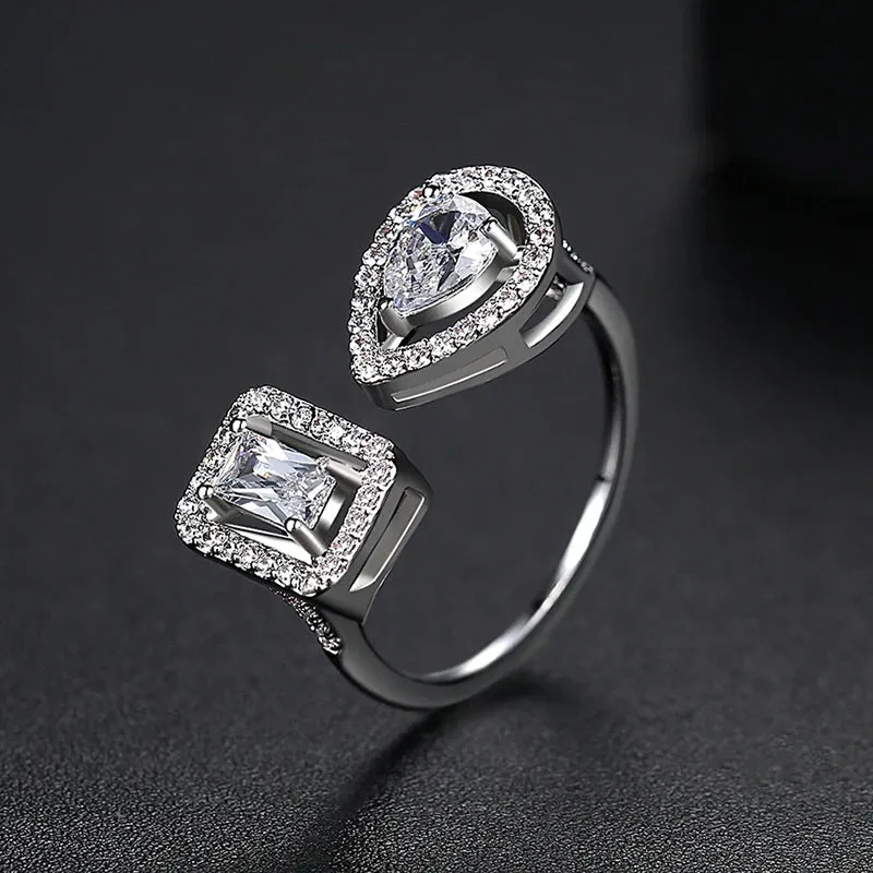 Cubic Zirconia Wedding Ring