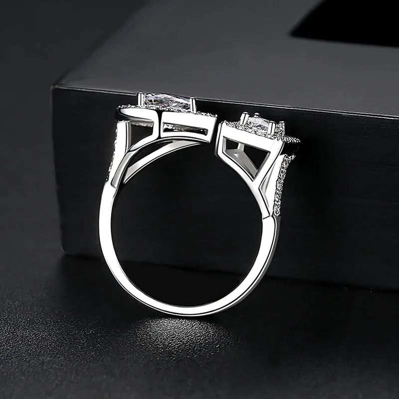 Cubic Zirconia Wedding Ring