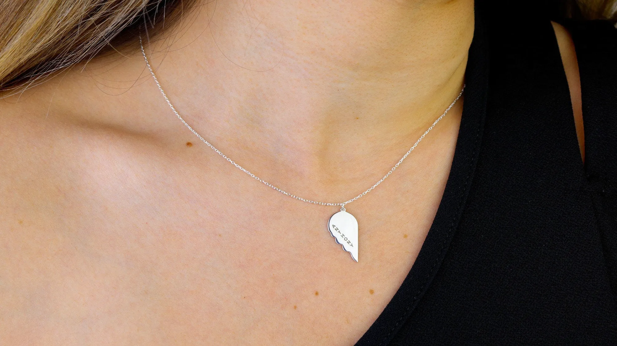 Custom Couple Half Broken Heart Sets