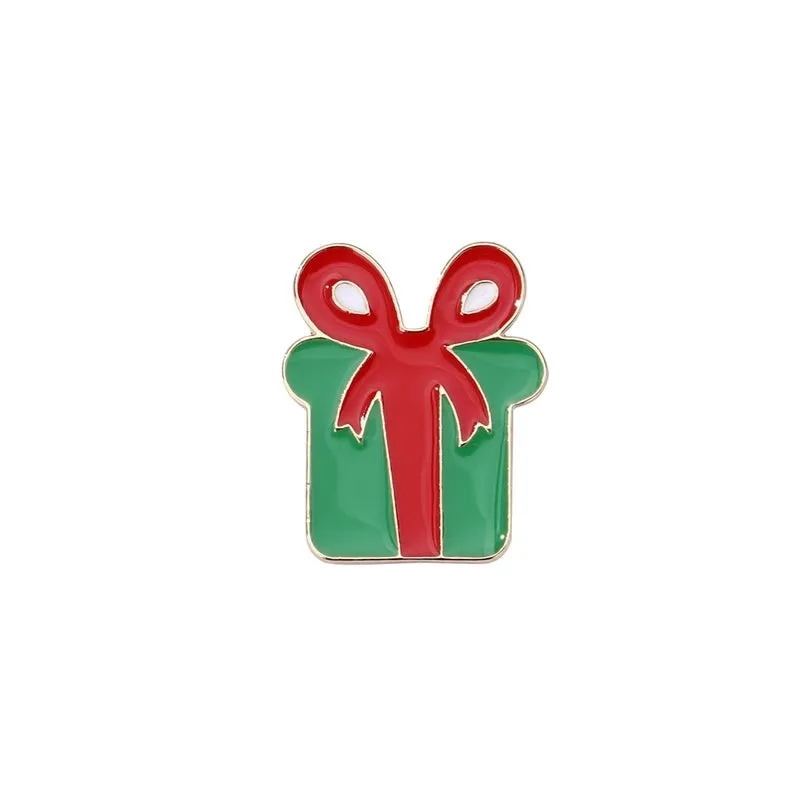 Cute Simple Style Christmas Hat Christmas Tree Santa Claus Alloy Unisex Brooches