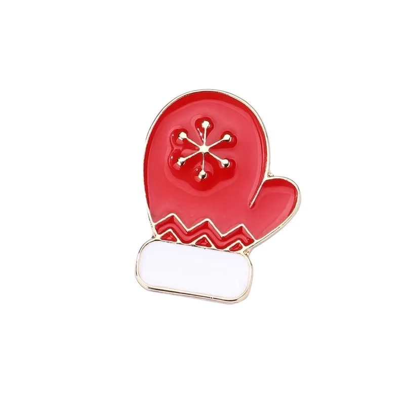 Cute Simple Style Christmas Hat Christmas Tree Santa Claus Alloy Unisex Brooches