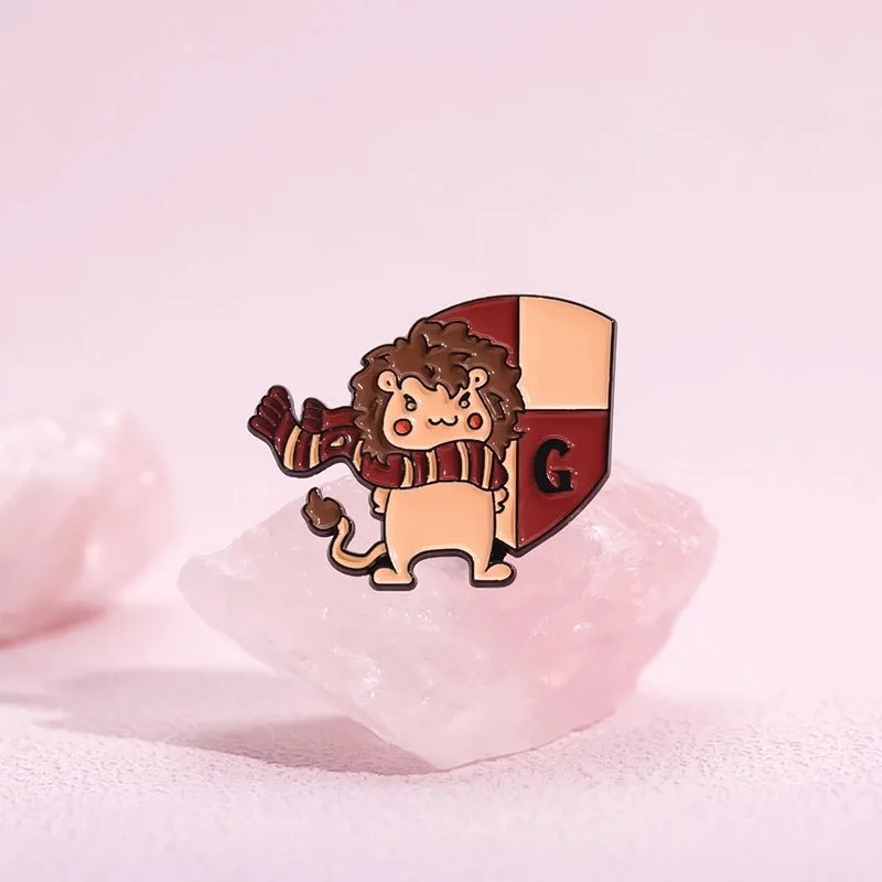 Cute Simple Style Pin Animal Alloy Stoving Varnish Plating Unisex Brooches