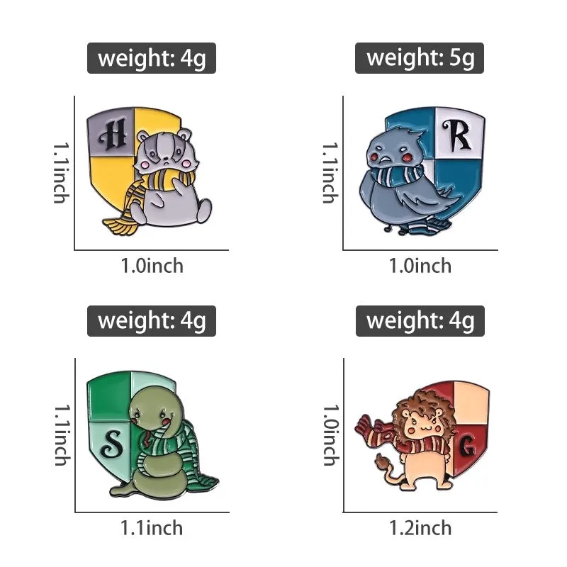 Cute Simple Style Pin Animal Alloy Stoving Varnish Plating Unisex Brooches