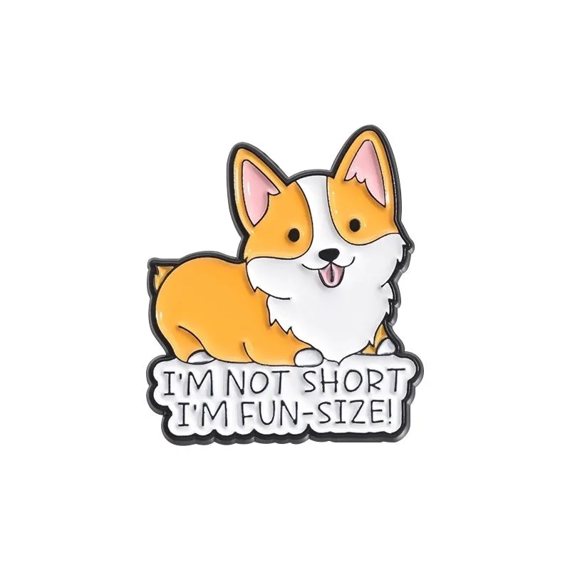 Cute Simple Style Pin Dog Alloy Plating Unisex Brooches