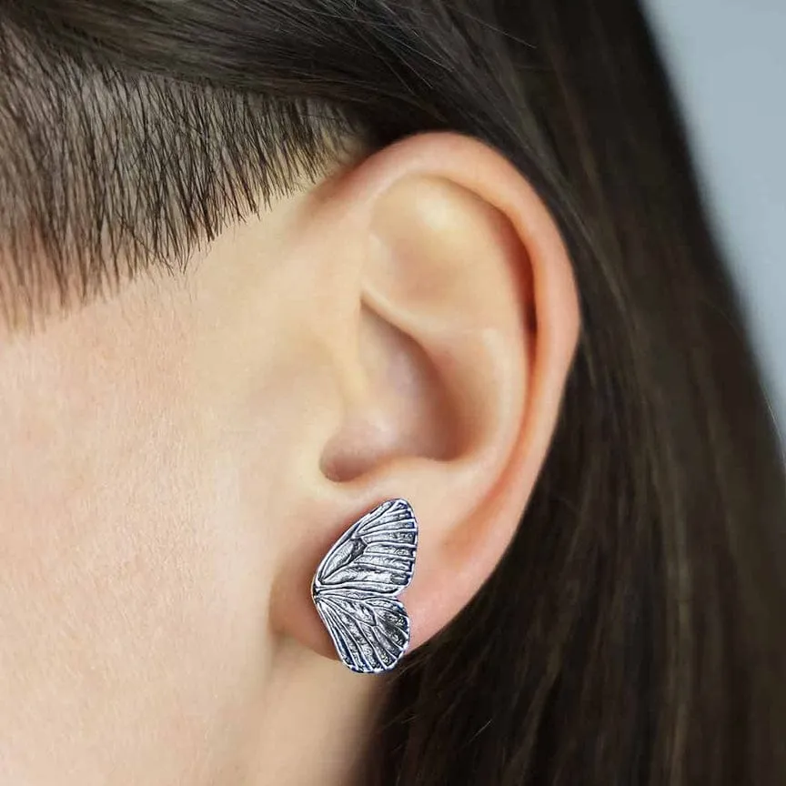 Dimensional Butterfly Post Earrings