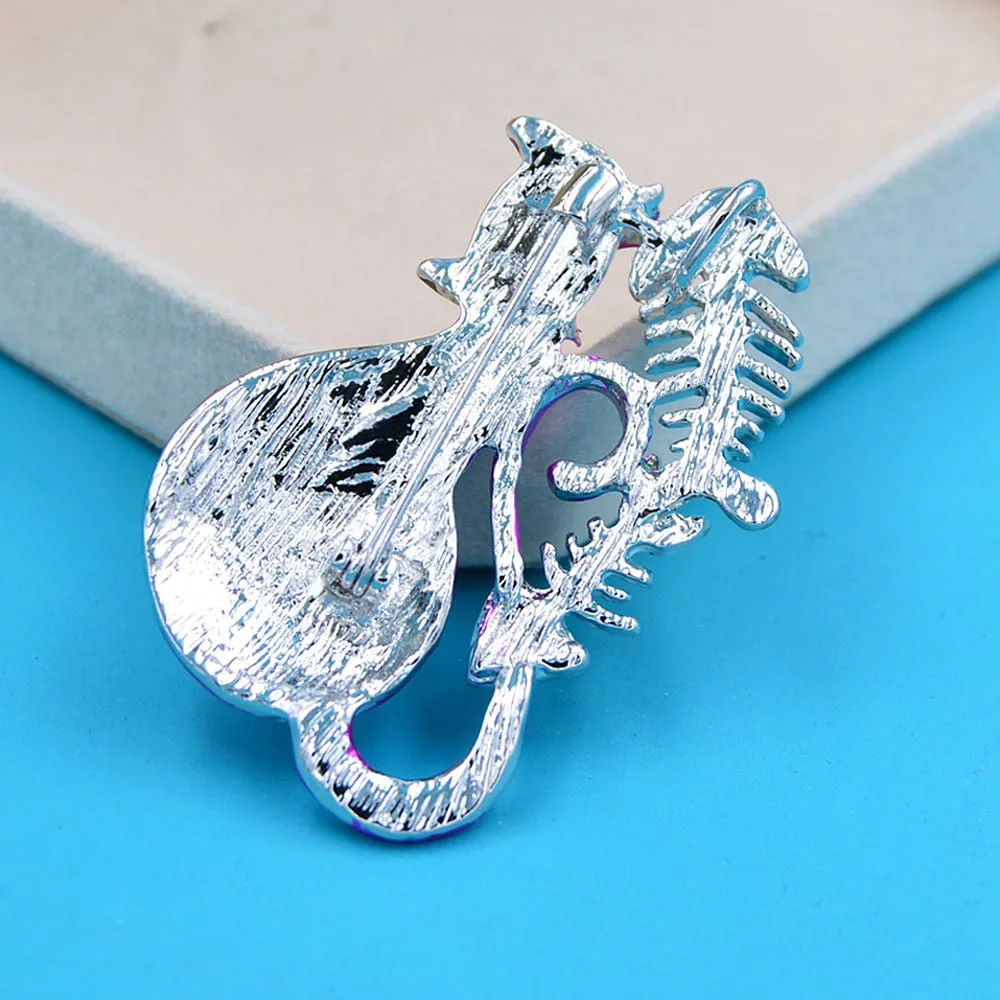 Enamel Cat Brooches New Design Kitty Pin