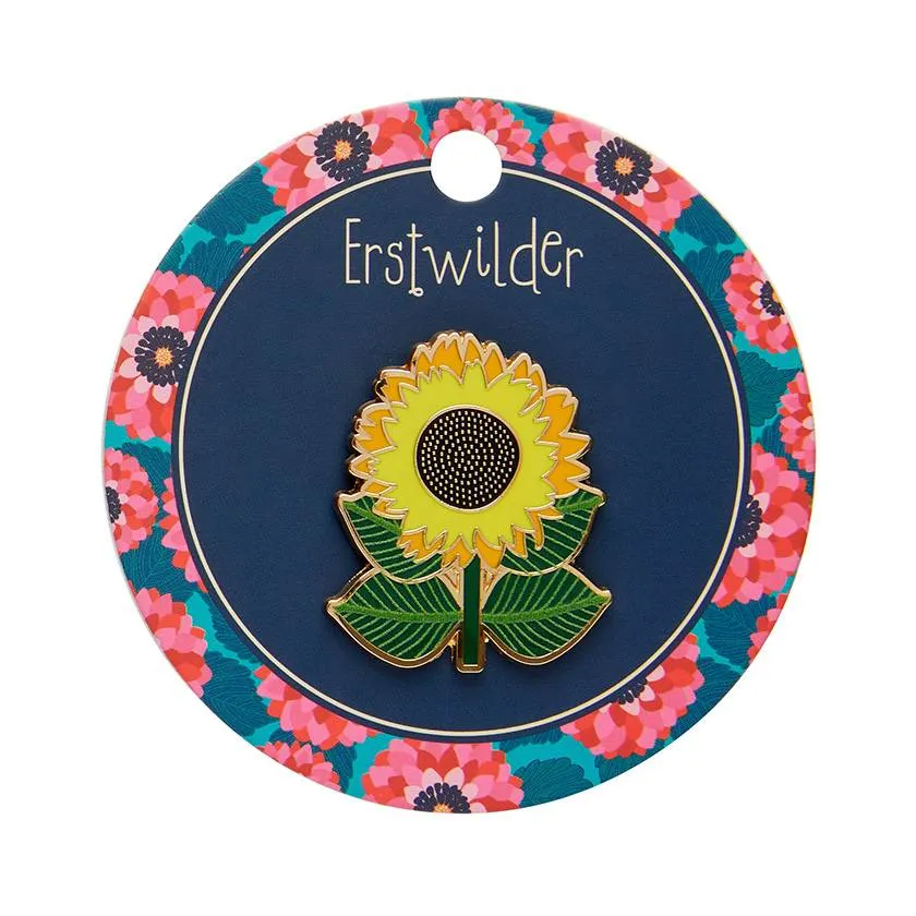 Erstwilder Sunshine & Smiles Enamel Pin
