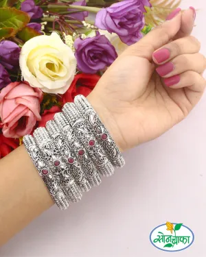 EXQUISITE OXIDISED BANGLES