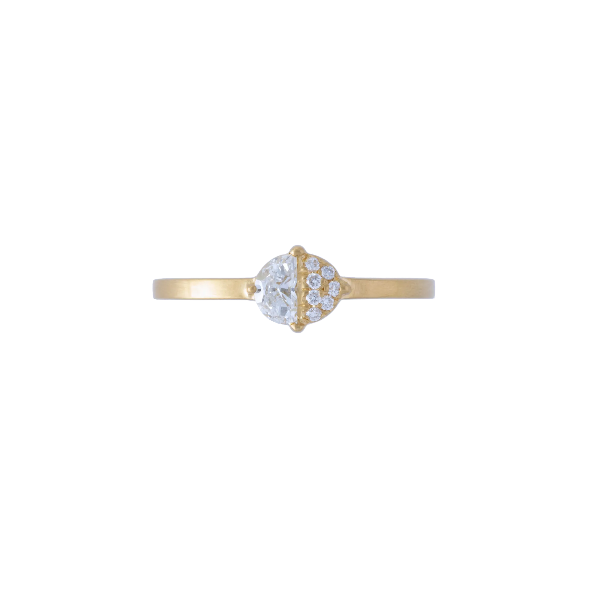 Full moon rich ring