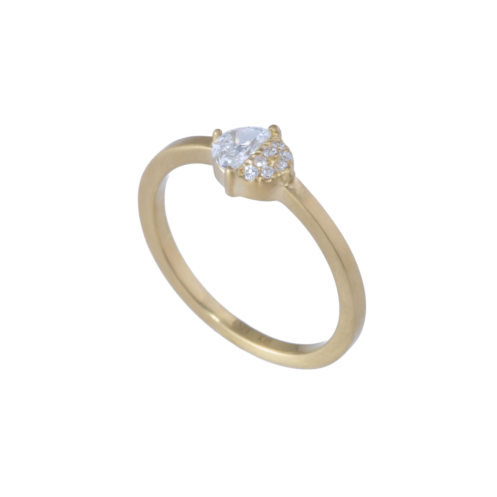 Full moon rich ring