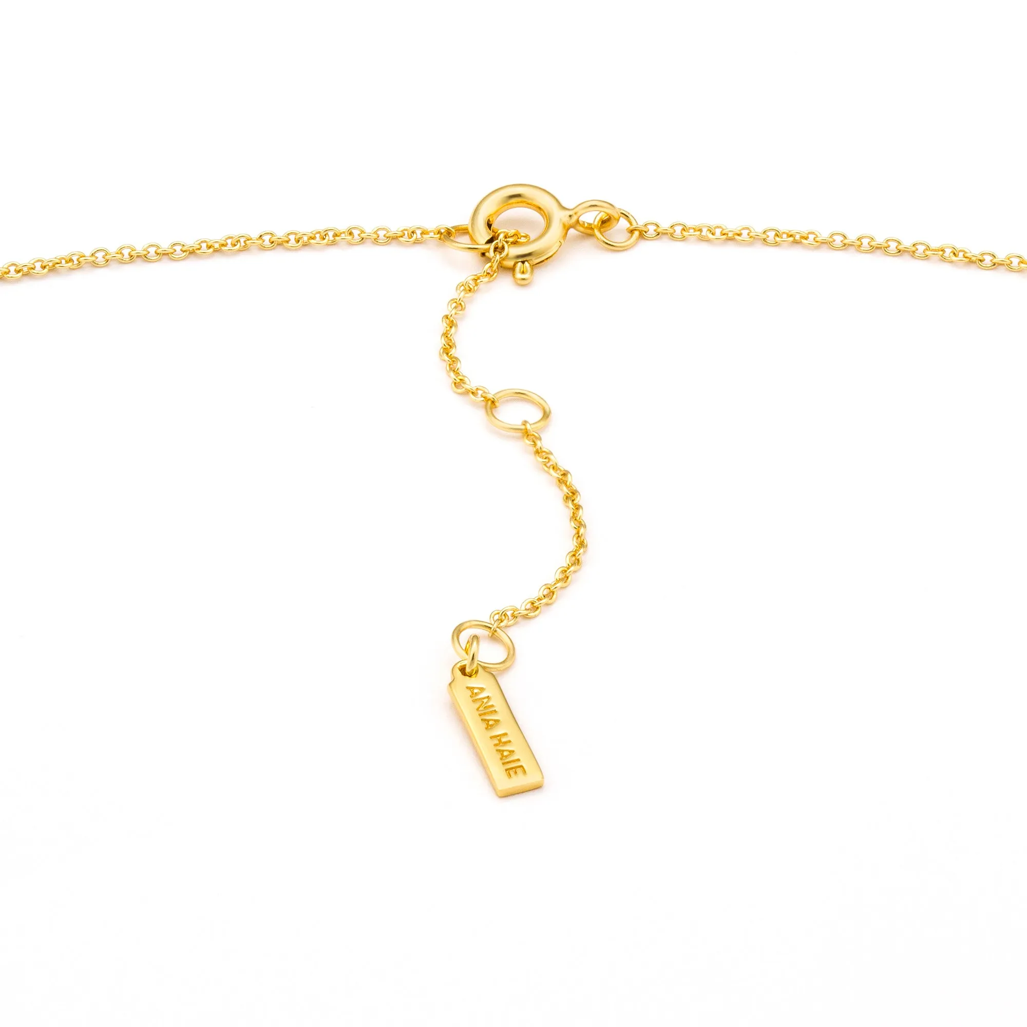Gold Modern Multiple Balls Necklace