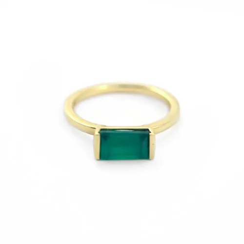Green Onyx Bonbon Ring