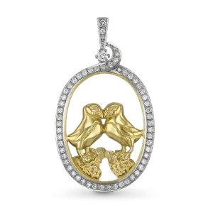 Heartbeat Pendant - 18ct Yellow Gold