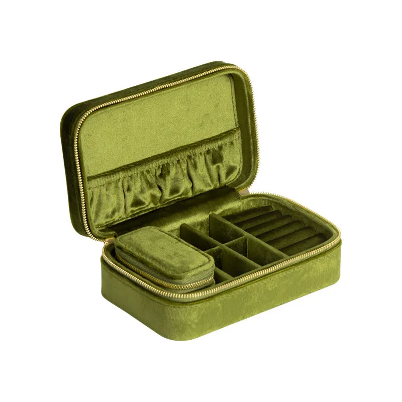 Jewelry Storage Box Earring Necklace  Classification Flip Lid Box