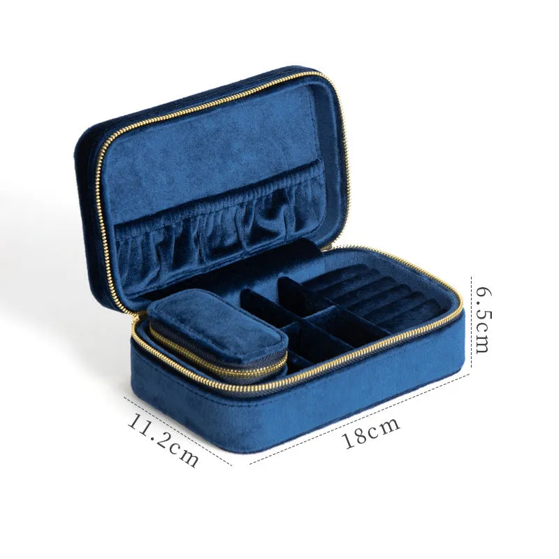 Jewelry Storage Box Earring Necklace  Classification Flip Lid Box
