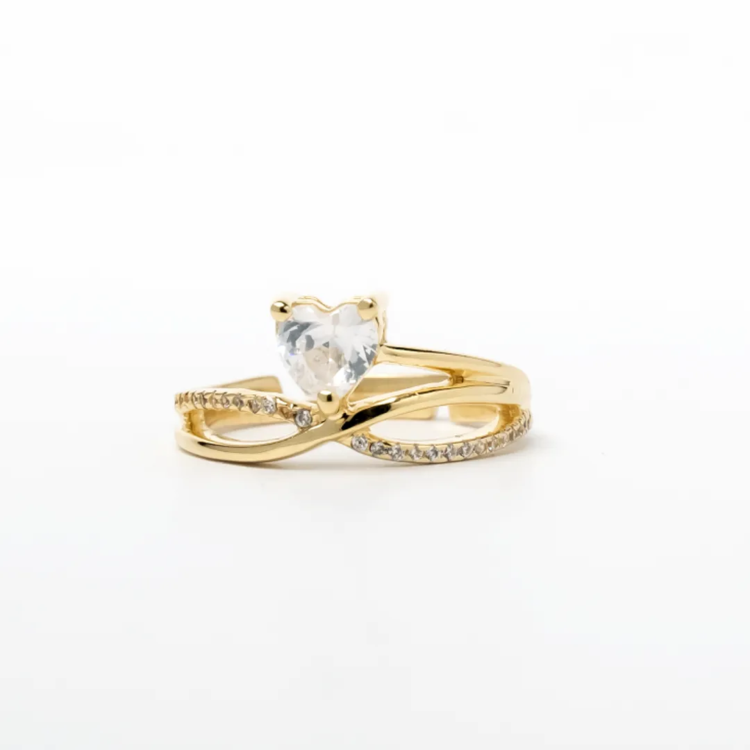 Love wins all 925 Sterling Silver Zircon Ring