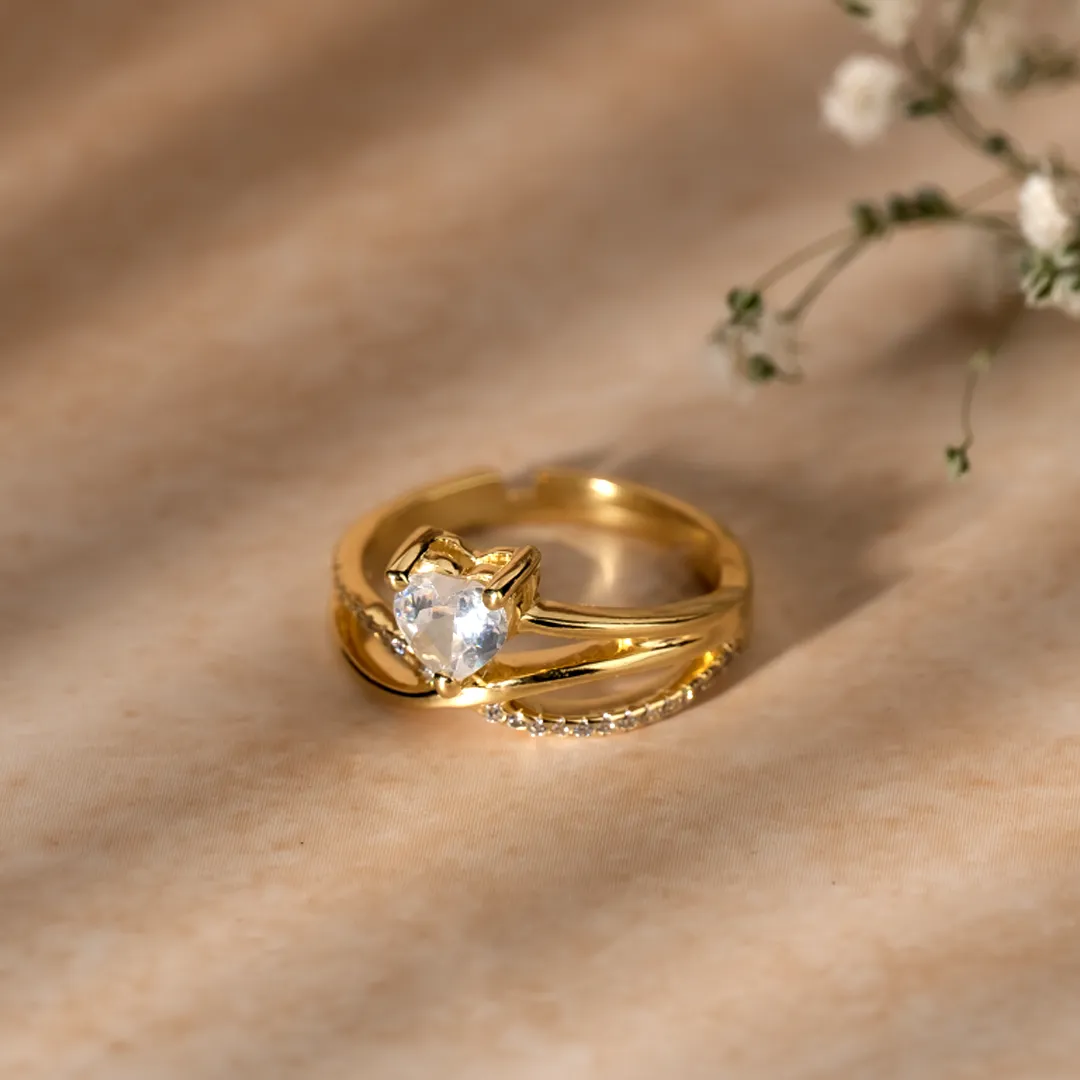 Love wins all 925 Sterling Silver Zircon Ring