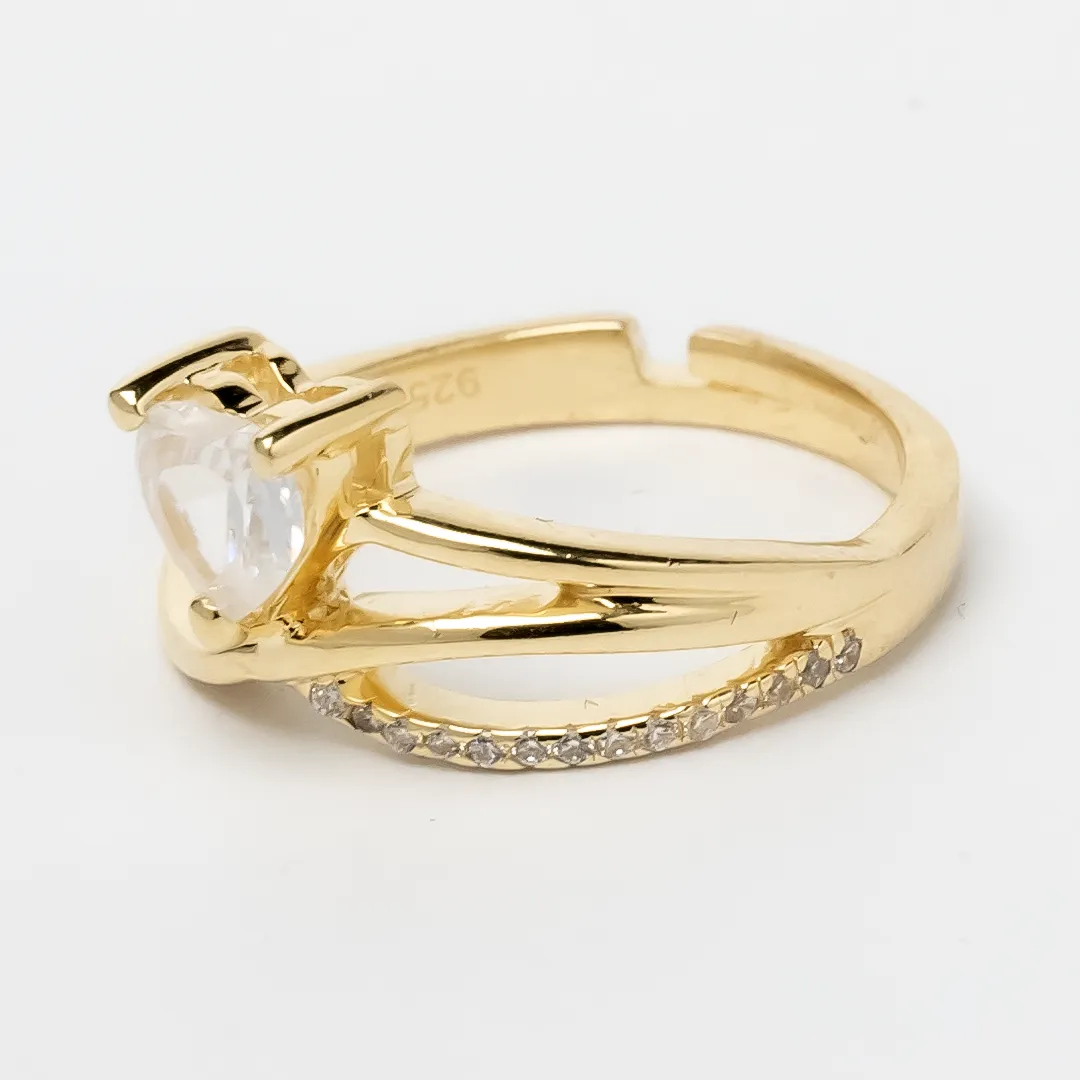 Love wins all 925 Sterling Silver Zircon Ring